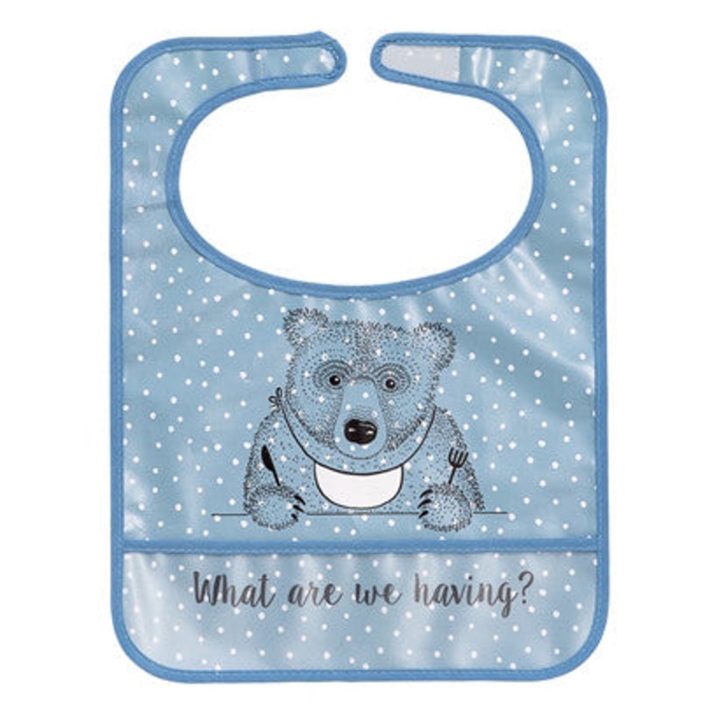 Bloomingville Toby Bib Blue Textile