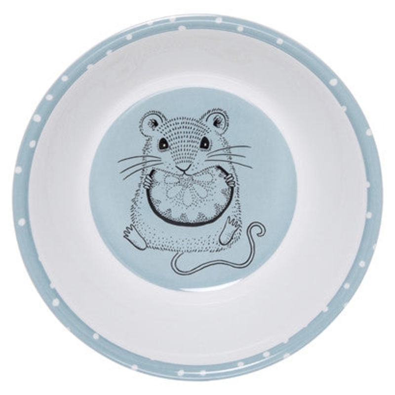 Bloomingville Toby Bowl Blue Melamine