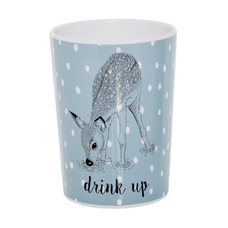 Bloomingville Toby Cup Blue Melamine