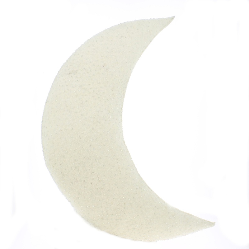 Fiona Walker England Big Cresent Moon Beaded