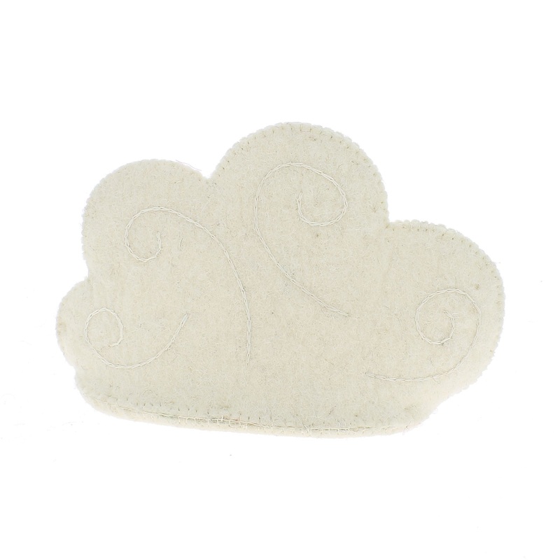 Fiona Walker England Cloud Night Light with Warm White Battery Operated Tealight Candle