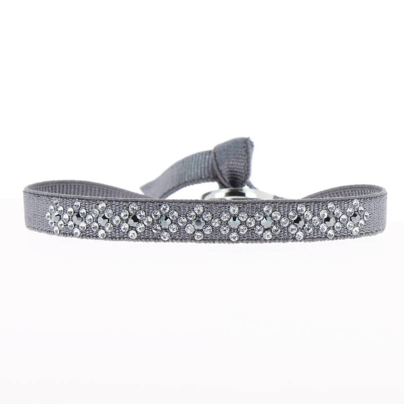 Les interchangeables Losange Strasse Grey 3 Bracelet