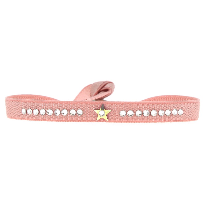 Les interchangeables Petite Etoile Rose 2 Bracelet