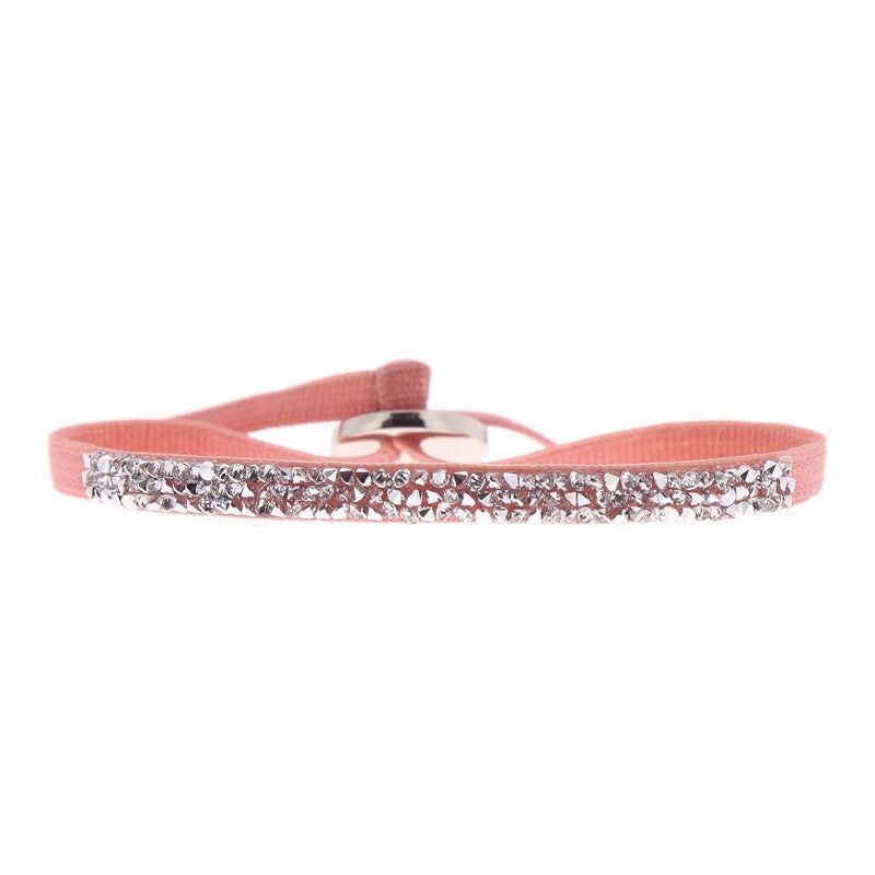Les interchangeables Ultra Fine Rocks Rose 2 Bracelet