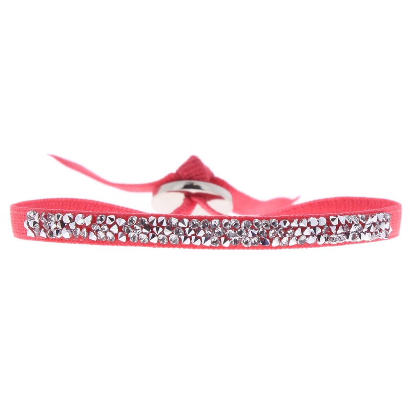 Les interchangeables Ultra Fine Rocks Rose Bonbon Bracelet