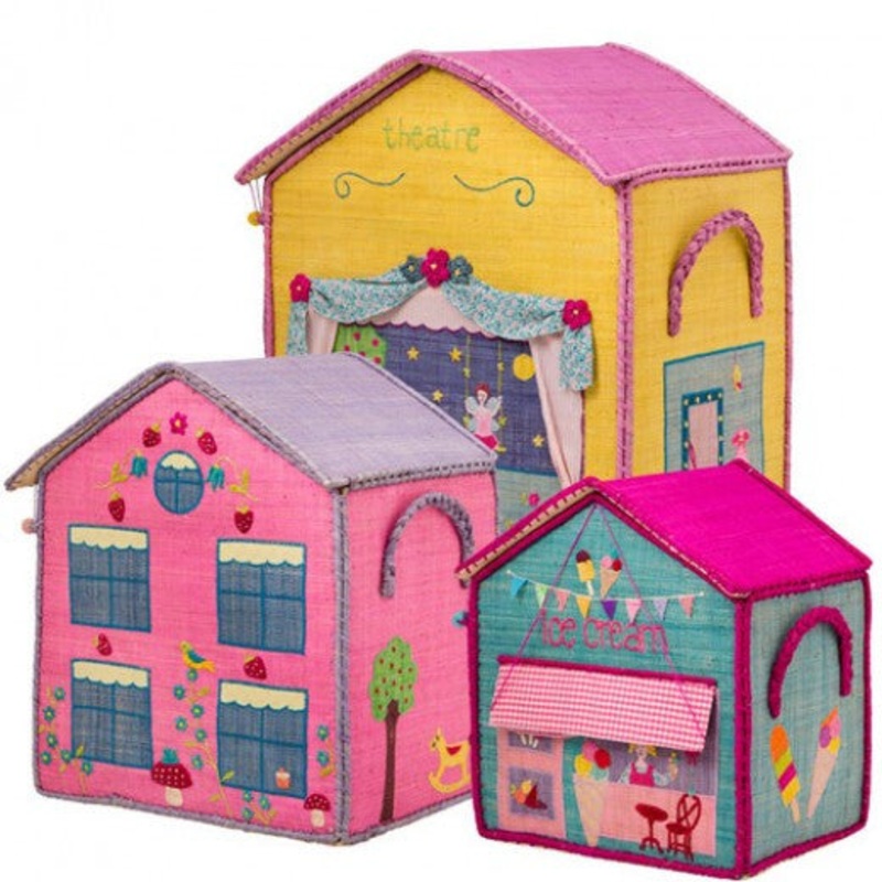 Rice DK Girl House Toy Basket