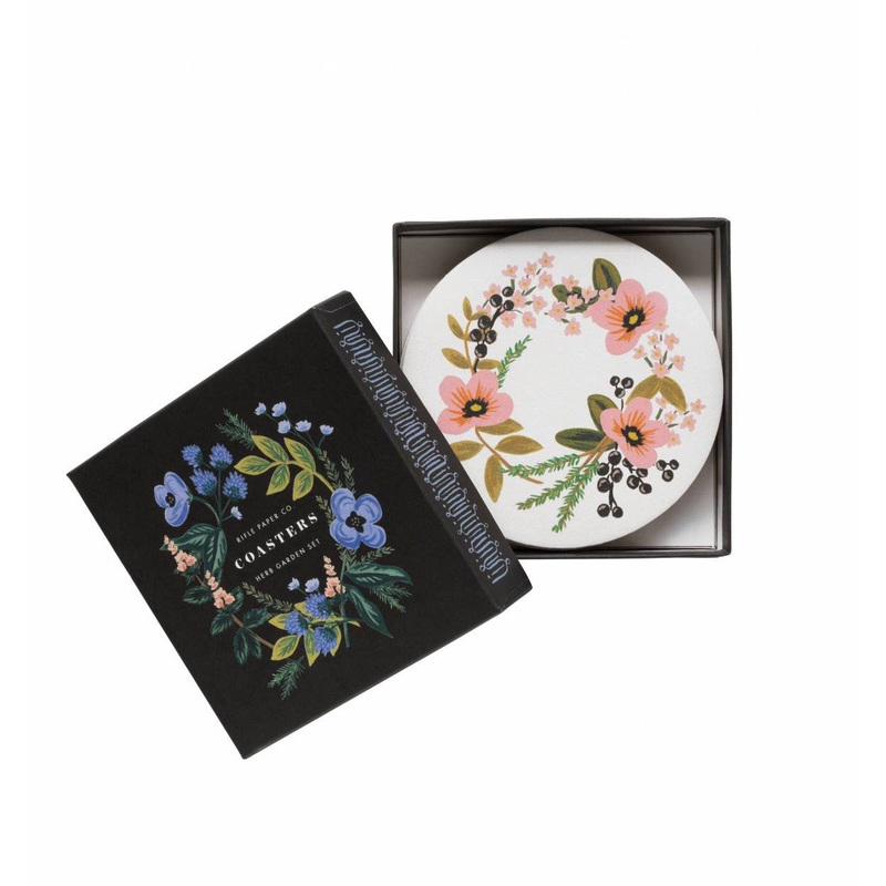 Rifle Paper Co Herb Garden Coaster Set