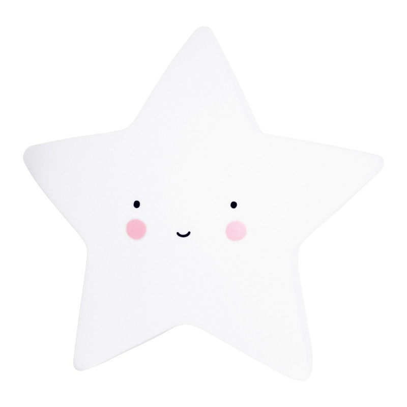 A Little Lovely Company Mini Star Light White