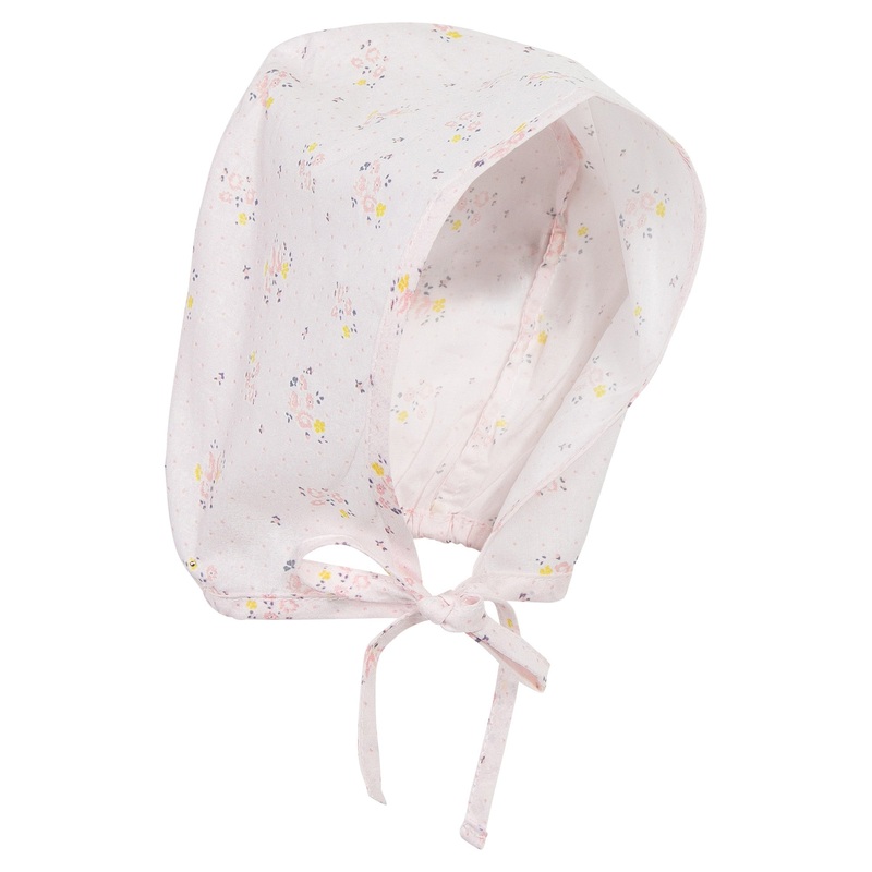 Les Enfantines Beguin Aigrette Fleurs Vintage