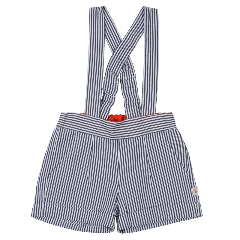 Les Enfantines Shorts Belette Sirsucker Marine