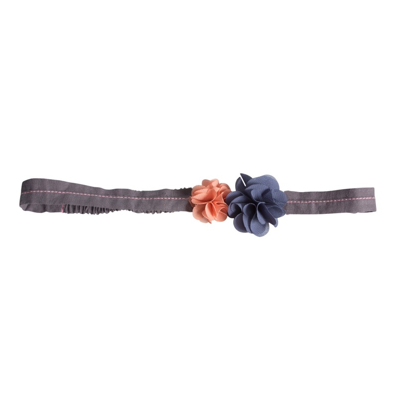 Maileg Hairband Fluff Flowers Blue