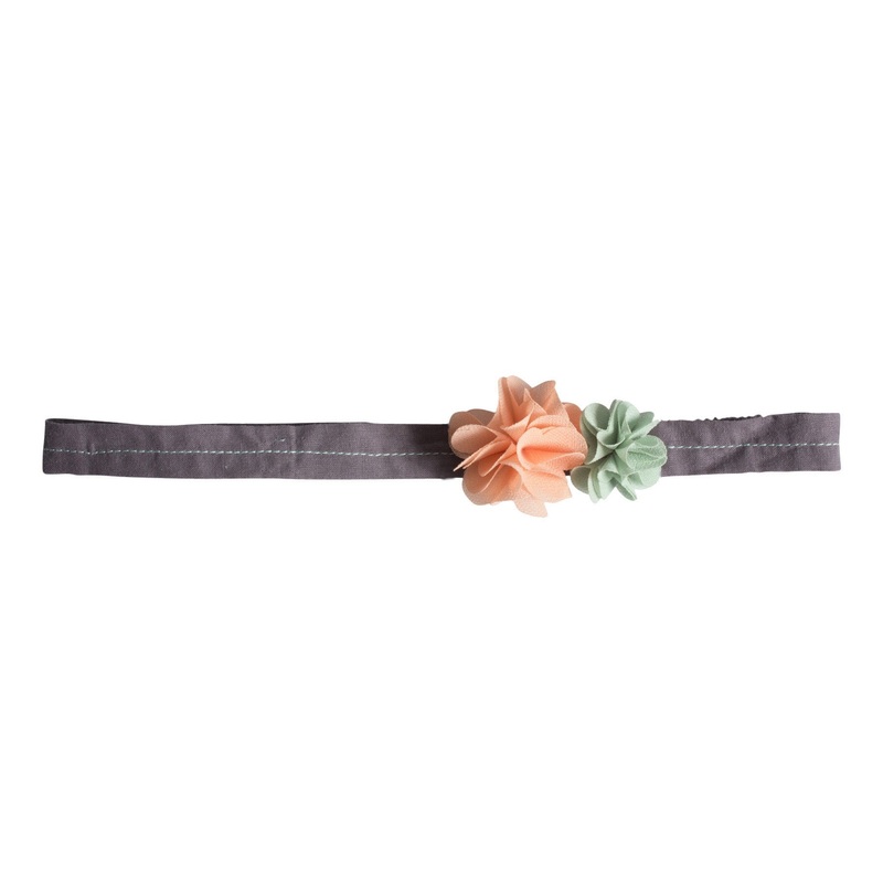 Maileg Hairband Fluff Flowers Rose-Green