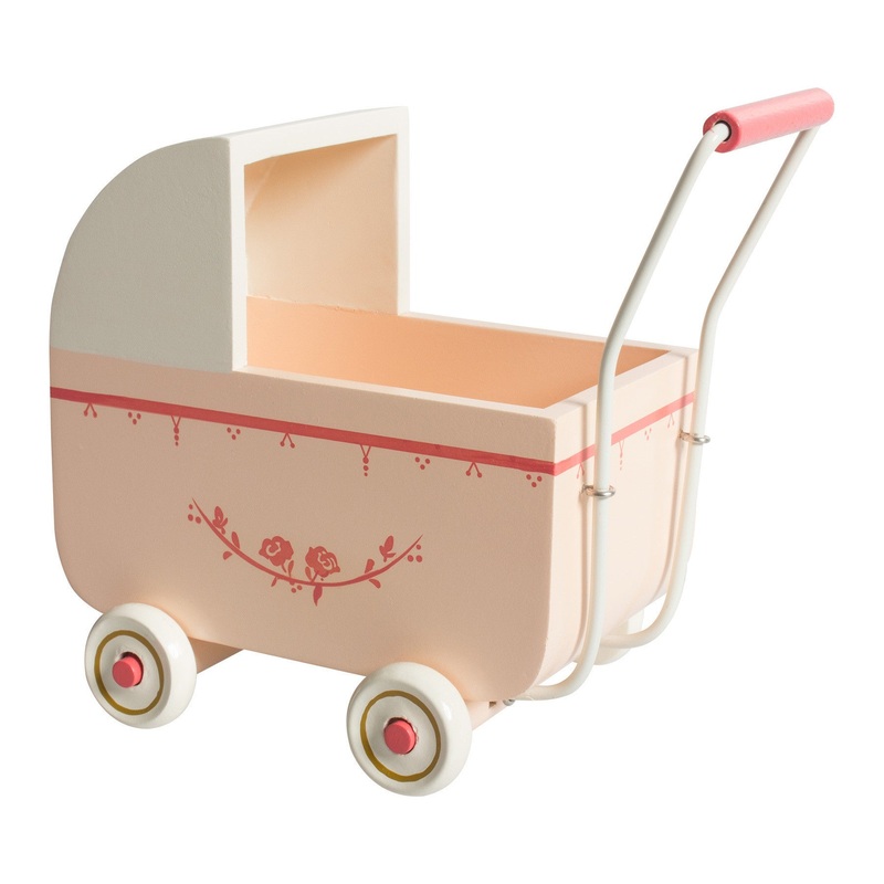 Maileg Pram Light Pink - Micro