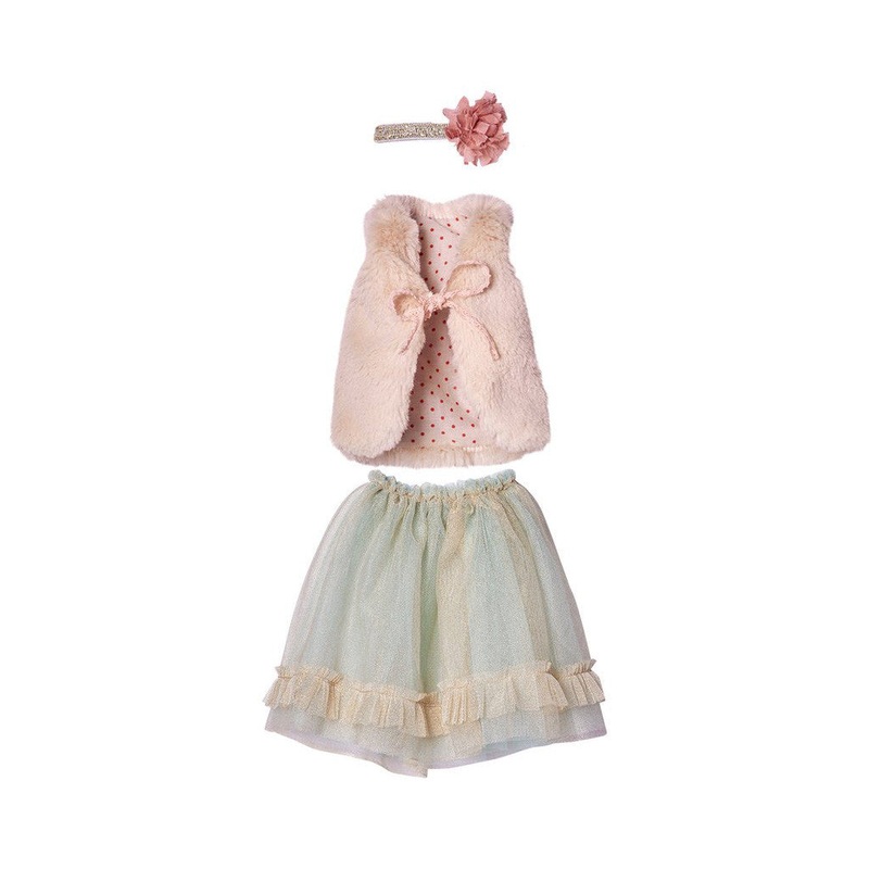 Maileg Vest and Tulle Skirt - Medium