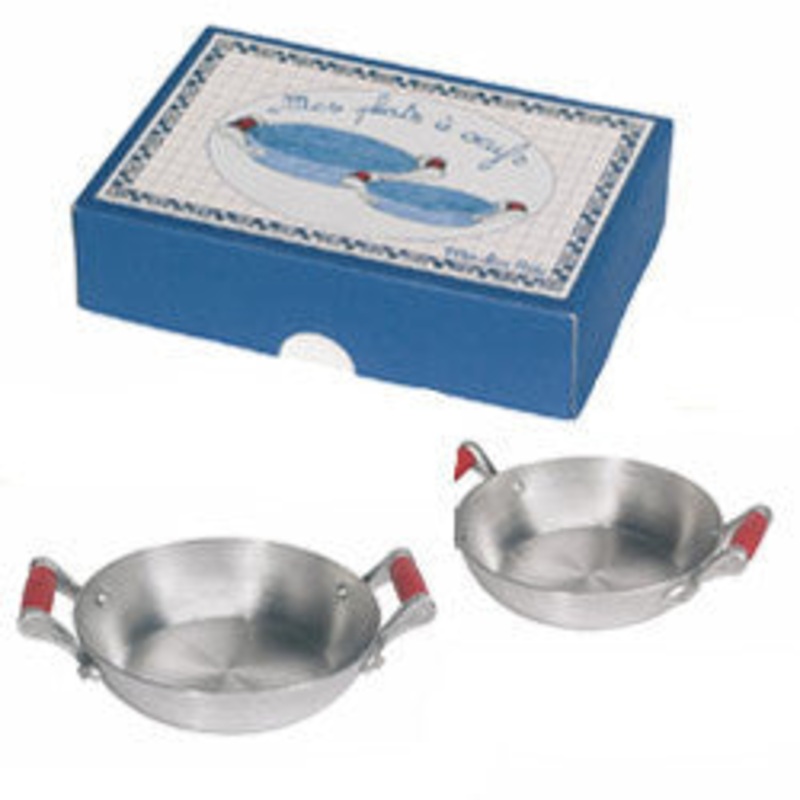 Moulin Roty Set of 2 Alu Egg Pans Me