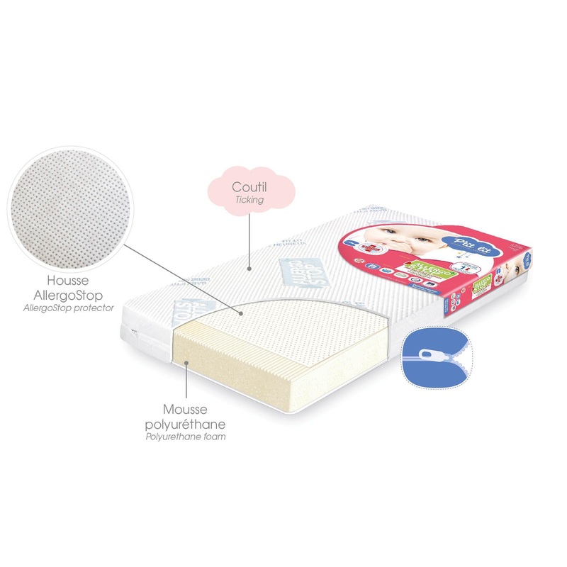 P'tit lit AllergoStop Mattress