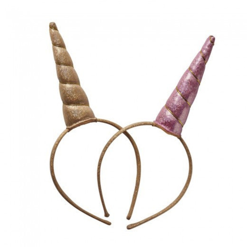 Rice DK Hairband with Unicorn Horn