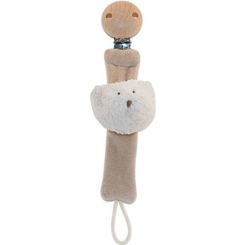 Moulin Roty B&L Basile Bear Clip-On Soother Holder