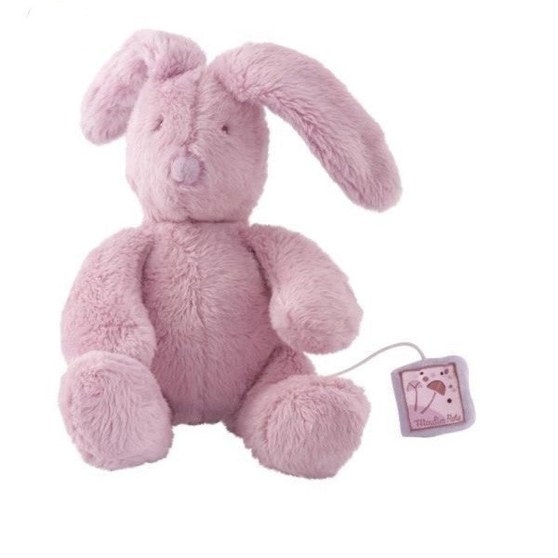 Moulin Roty B&L Rabbit Music Doll Lola Lilac