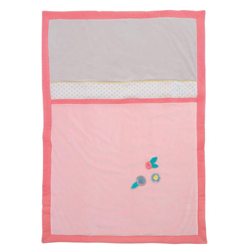 Moulin Roty Baby Bed Quilt - Mlle & Rib