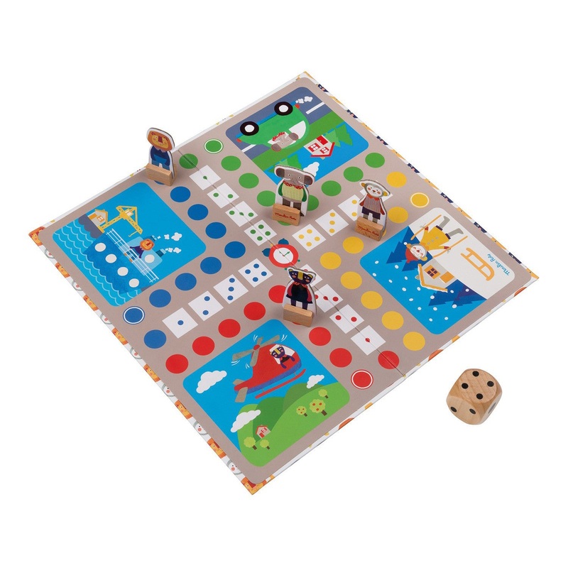 Moulin Roty Game Ludo - Pop