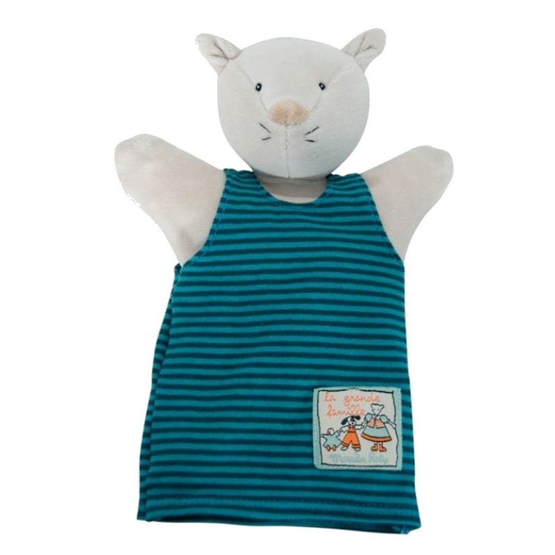 Moulin Roty Hand Puppet Cat Mimosa - LGF