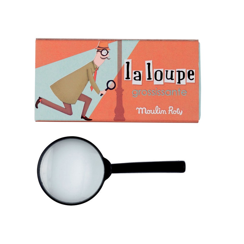 Moulin Roty Magnifying Glass Red