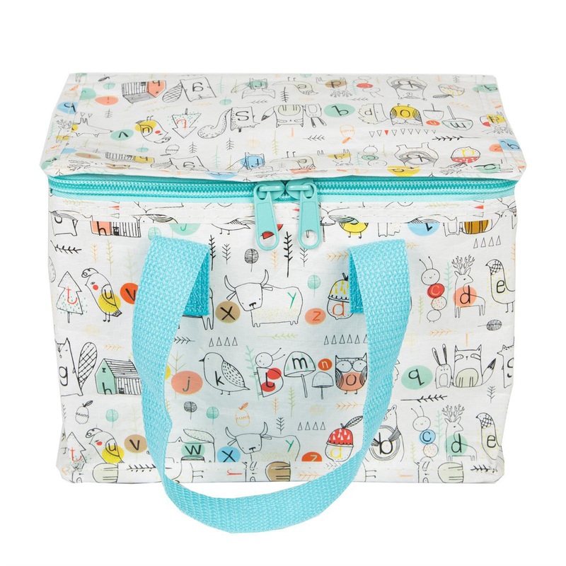 RJB Stone Woodland Alphabet Lunch Bag