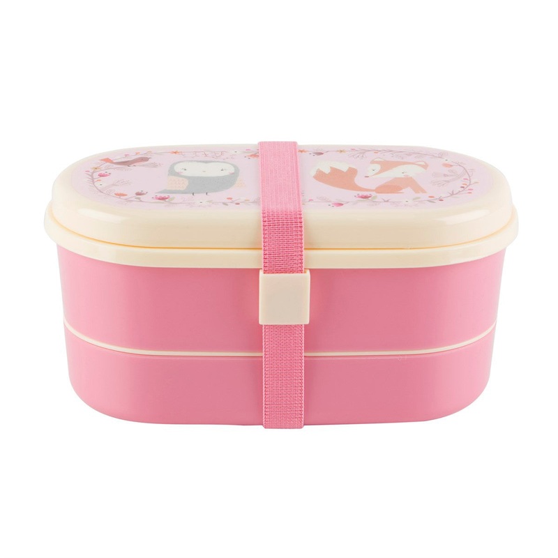 RJB Stone Woodland Friends Fox Bento Lunch Box