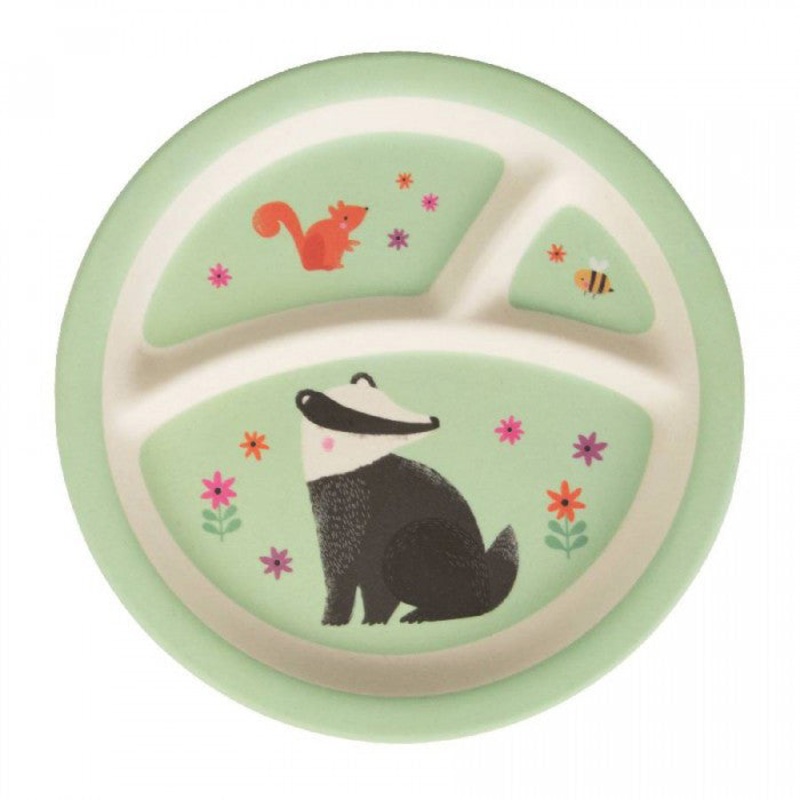 RJB Stone Woodland Friends Kid's Plate