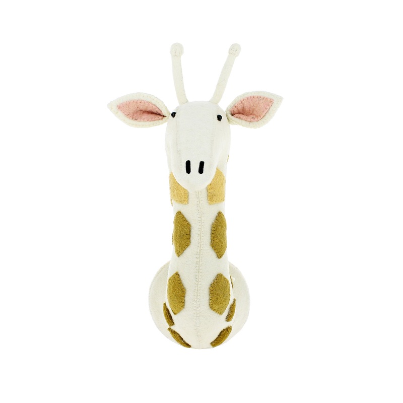 Fiona Walker England Giraffe with Tonal Spots Semi Head