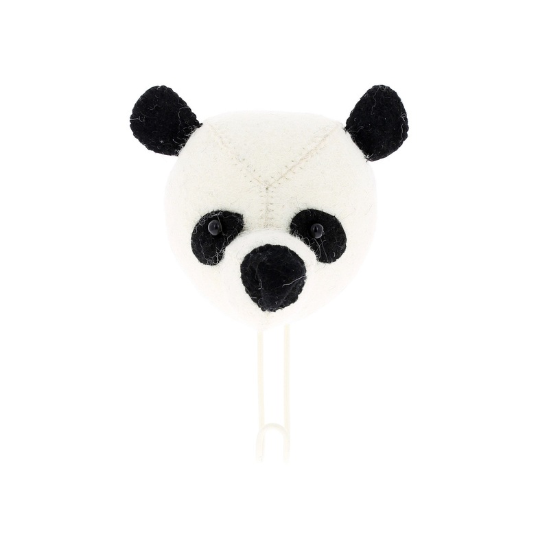 Fiona Walker England Large Hook Panda Head