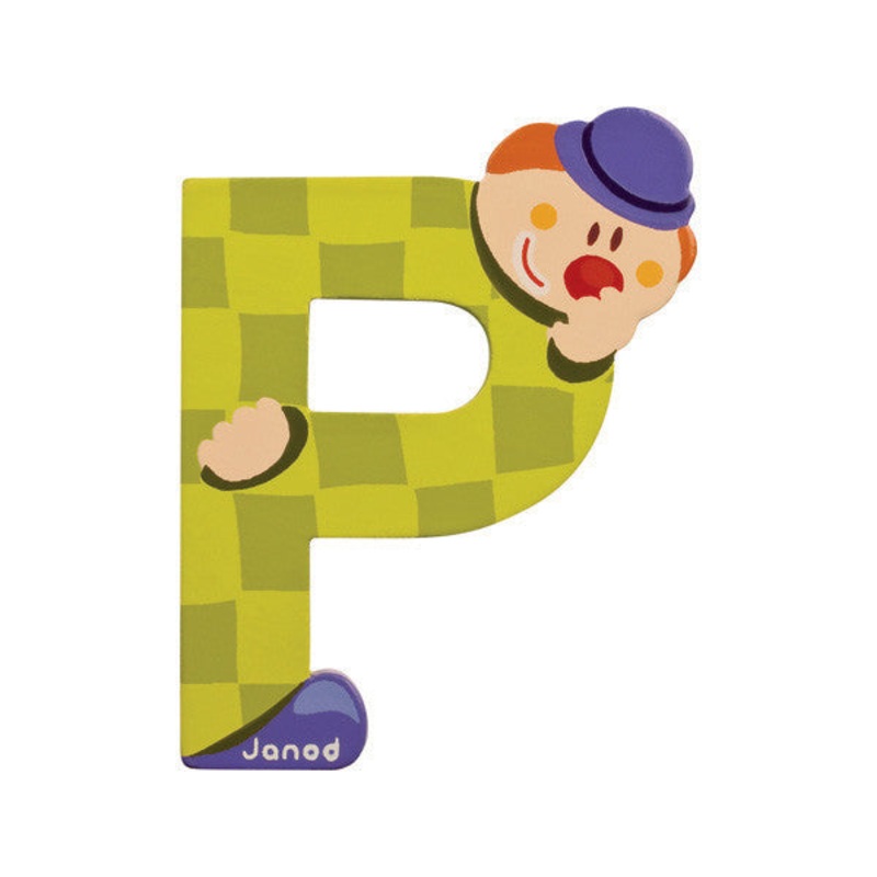 Janod Clown Alphabet P