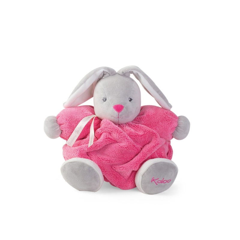 Kaloo Plume Medium Raspberry Chubby Rabbit