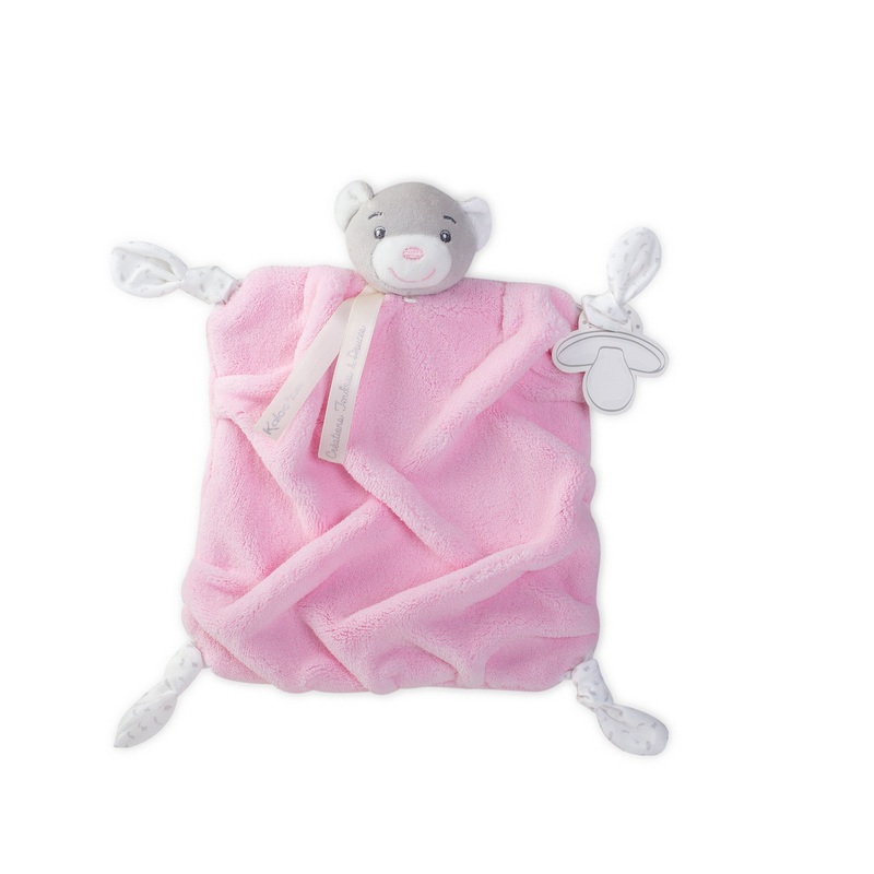 Kaloo Plume Pink Bear Doudou