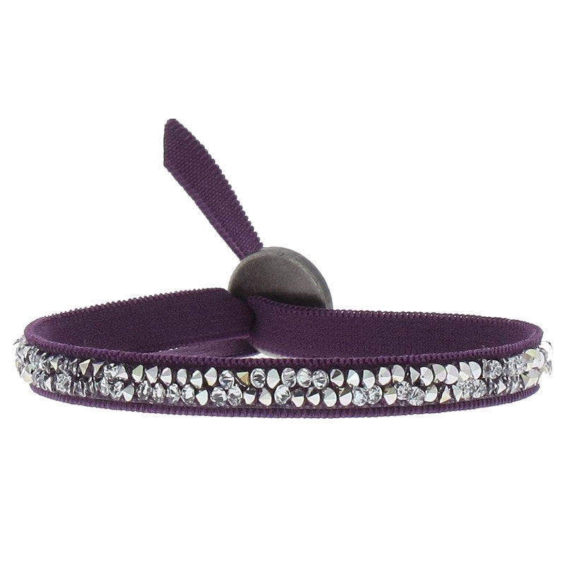 Les interchangeables Fine Rocks Violet Fonce Bracelet