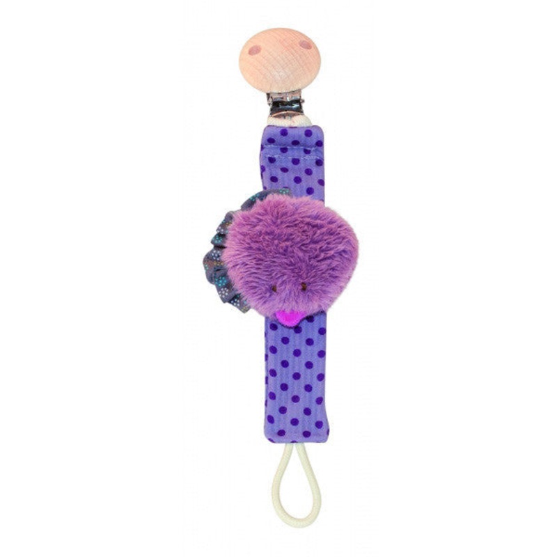 Moulin Roty Jolis Pas Beaux Flea Clip-on Soother Holder