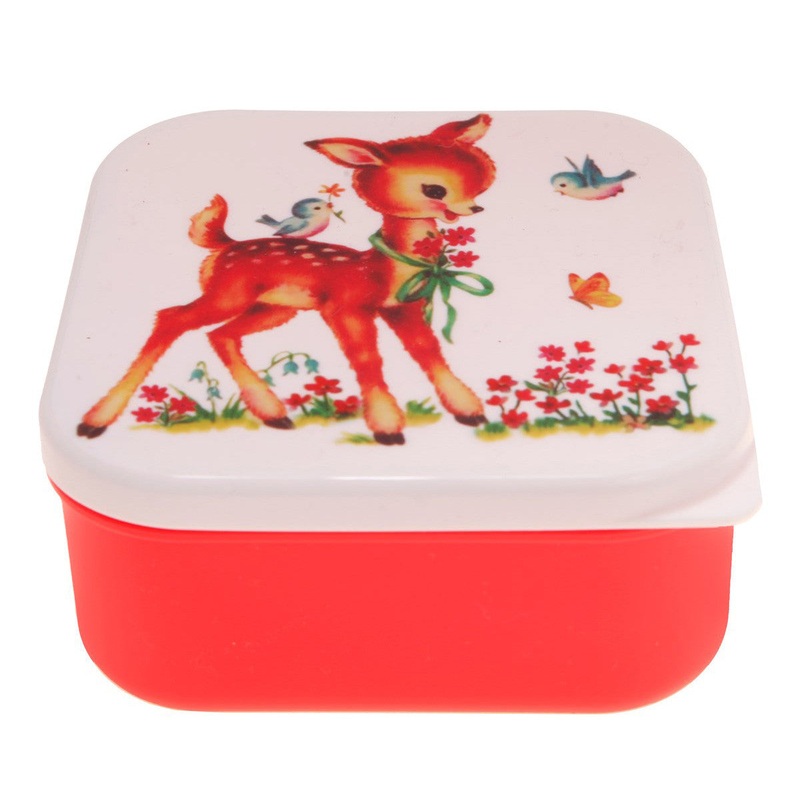 RJB Stone Deer and Bird SQ Box