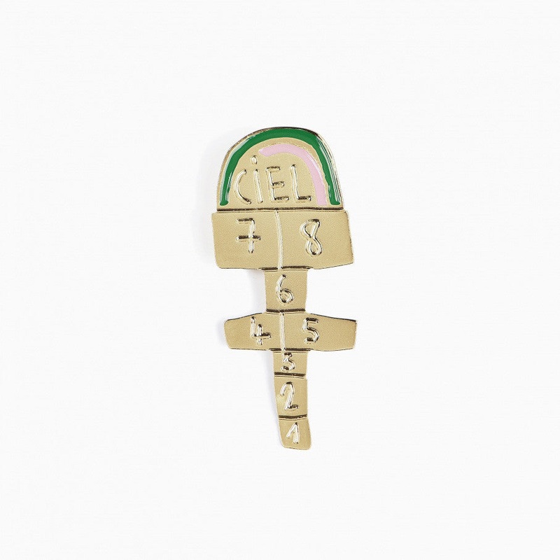 Titlee Marelle Brooch Vert