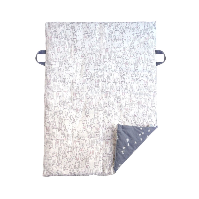 Blabla Kids Play Pad Bunny/Stars Grey