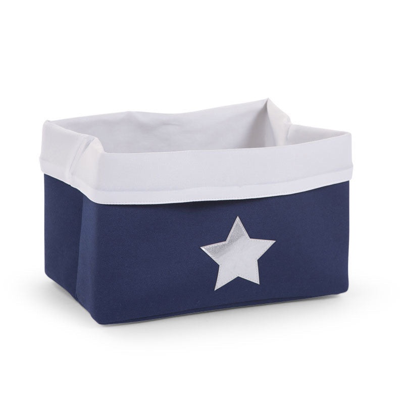 Childhome Box Canvas Foldable 32x20x20 Dark Blue