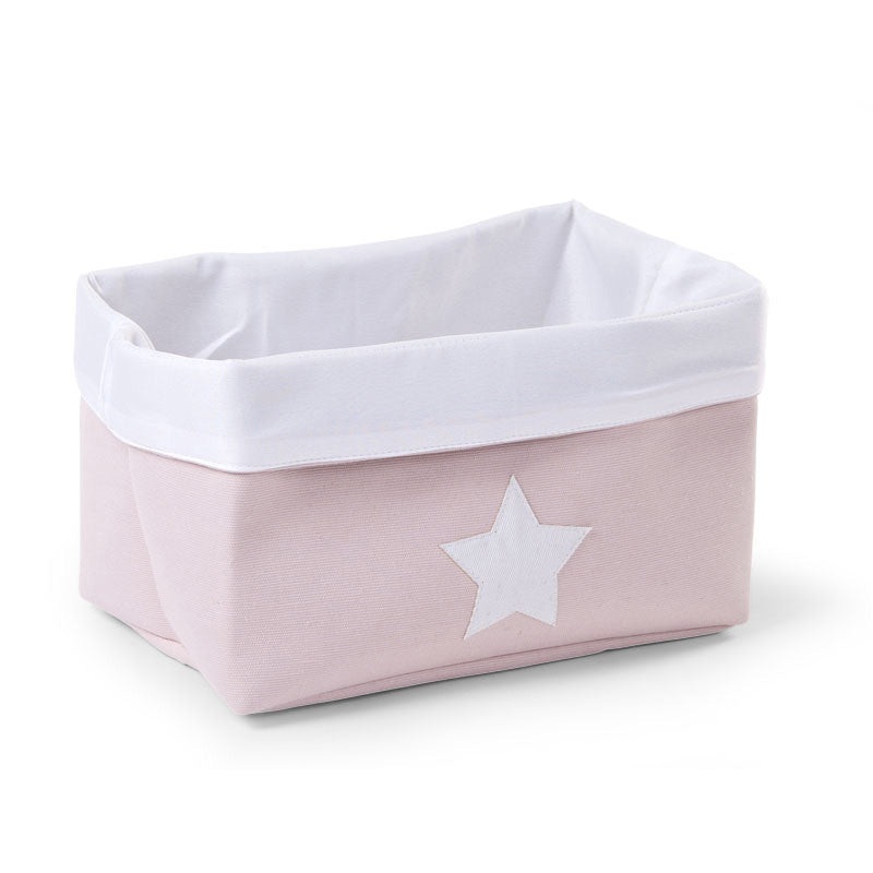 Childhome Box Canvas Foldable 32x20x20 Soft Pink
