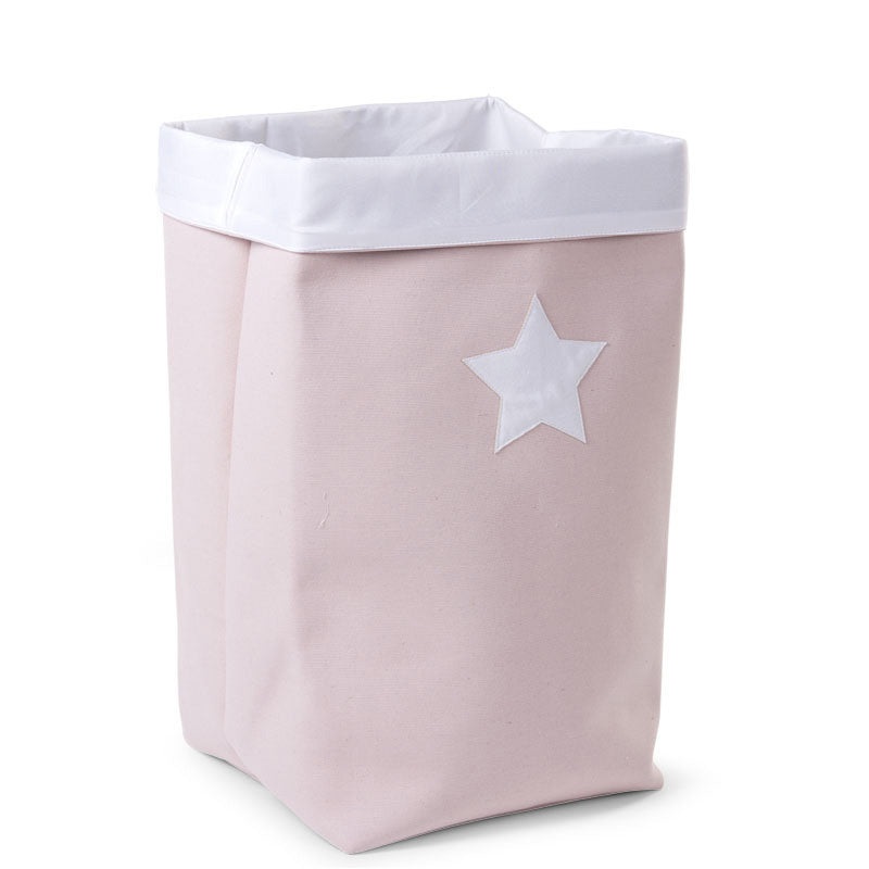 Childhome Box Canvas Foldable 32x32x60 Soft Pink