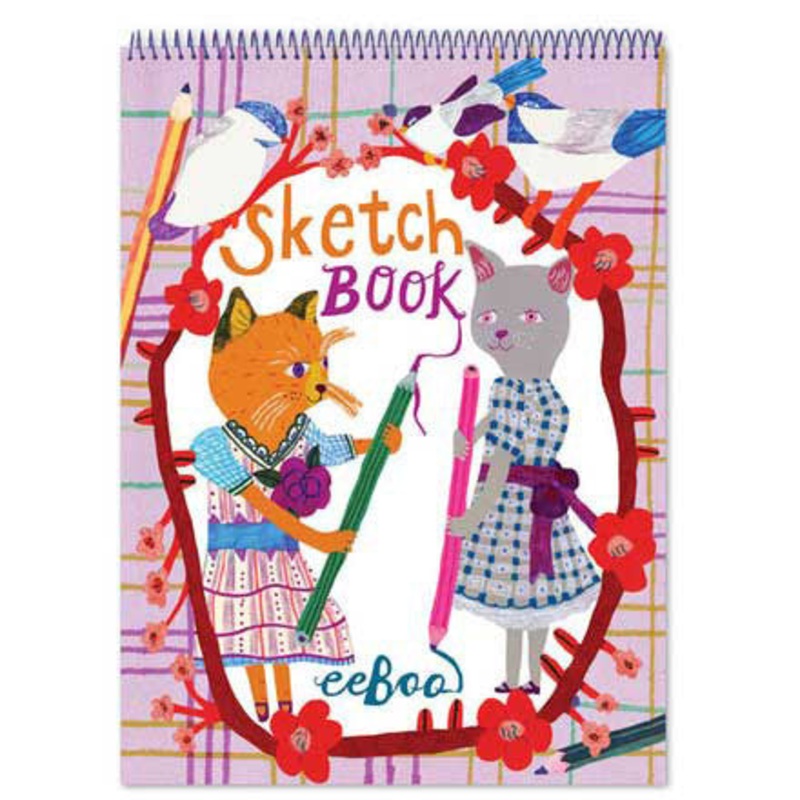 eeBoo Drawing Cats Sketchbook