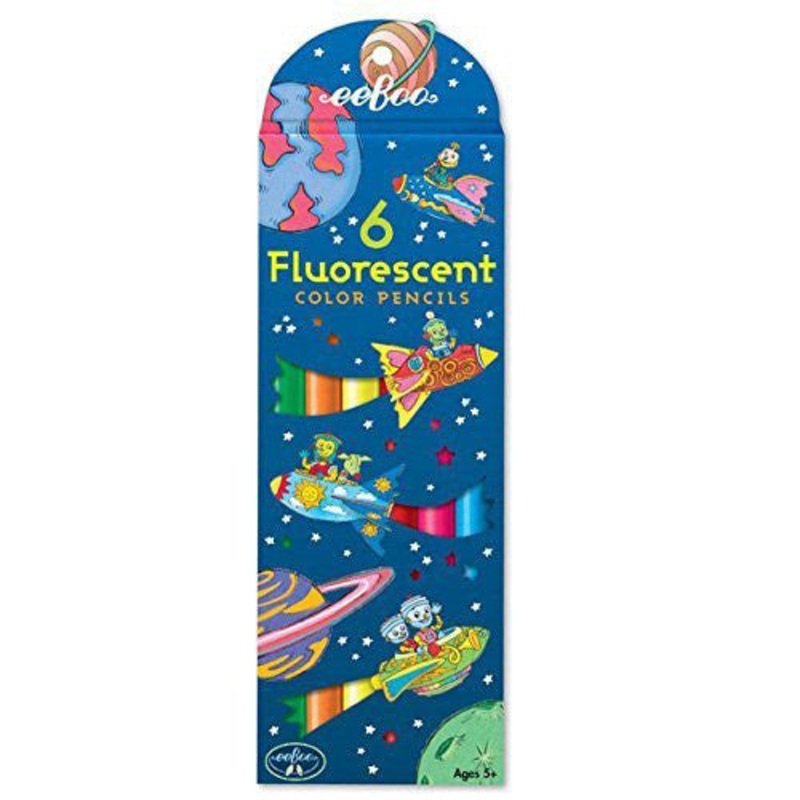 eeBoo Rocket Fluorescent Pencil