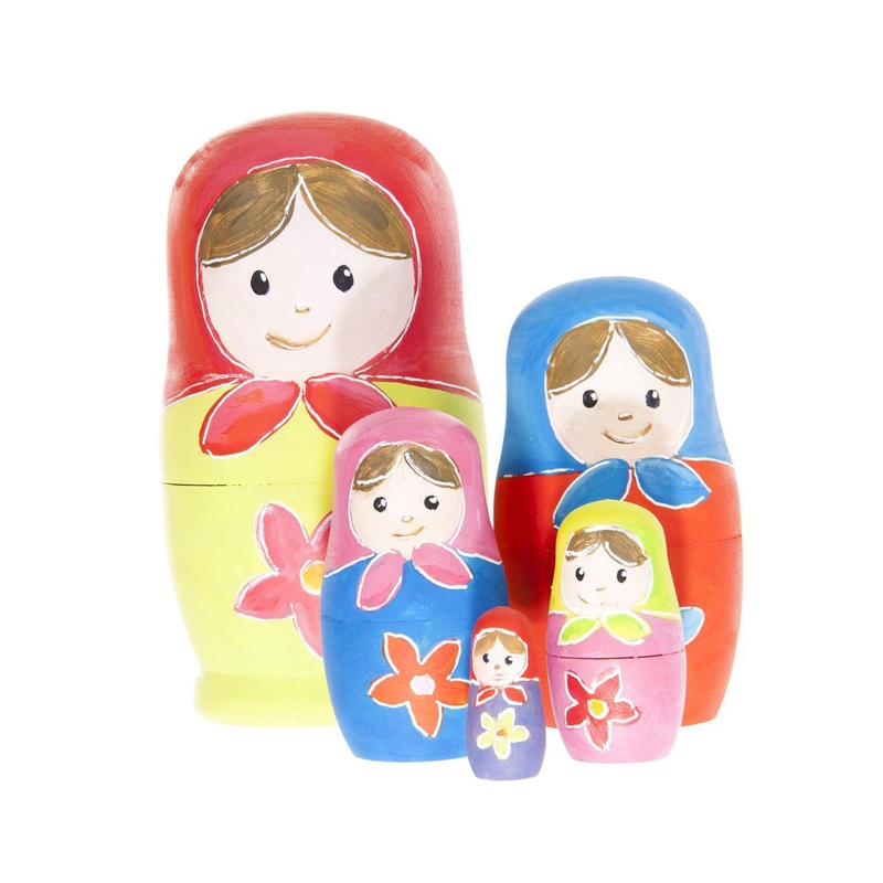 Egmont Matrioshka to Paint