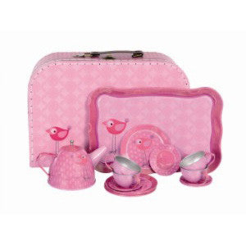 Egmont Tin Tea Set Bird