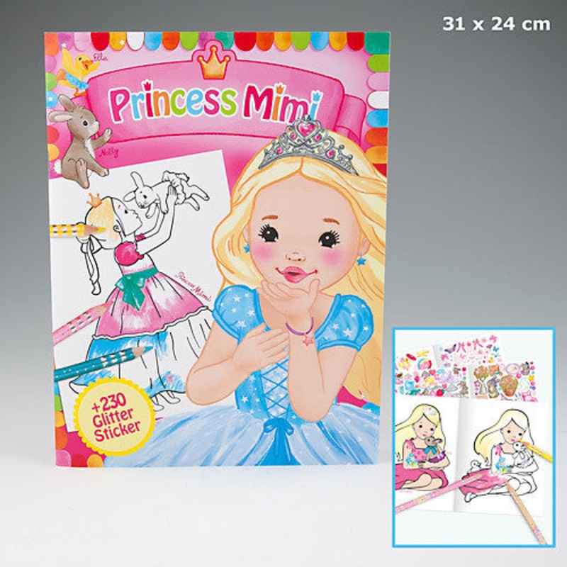 Depesche My Style Princess Colouring Book