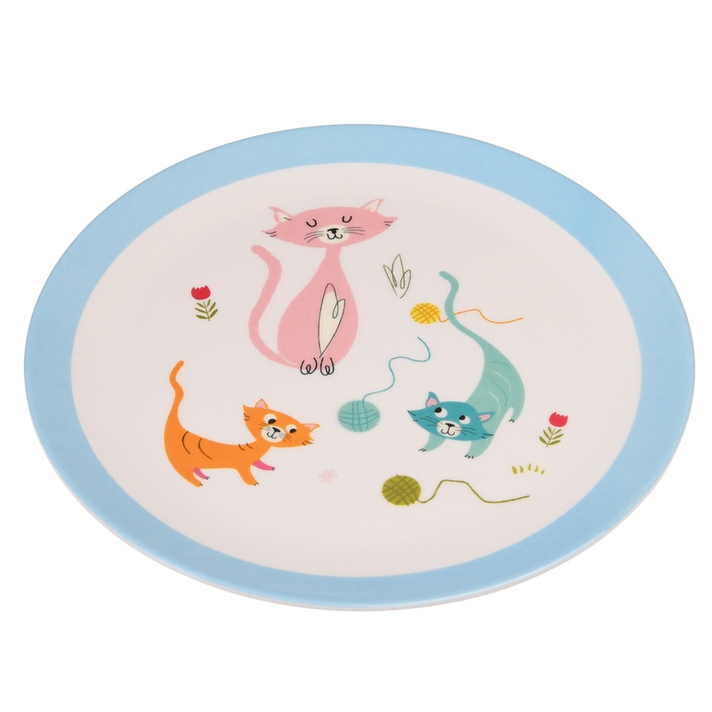 Rex Cats Life Melamine Plate