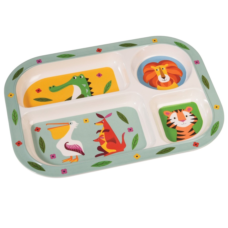 Rex Colourful Creatures Melamine Tray